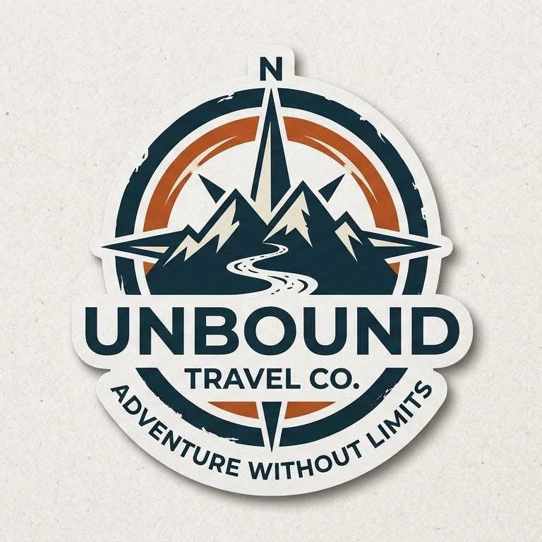 Unbound Travel Co. Adventure Without Limits logo